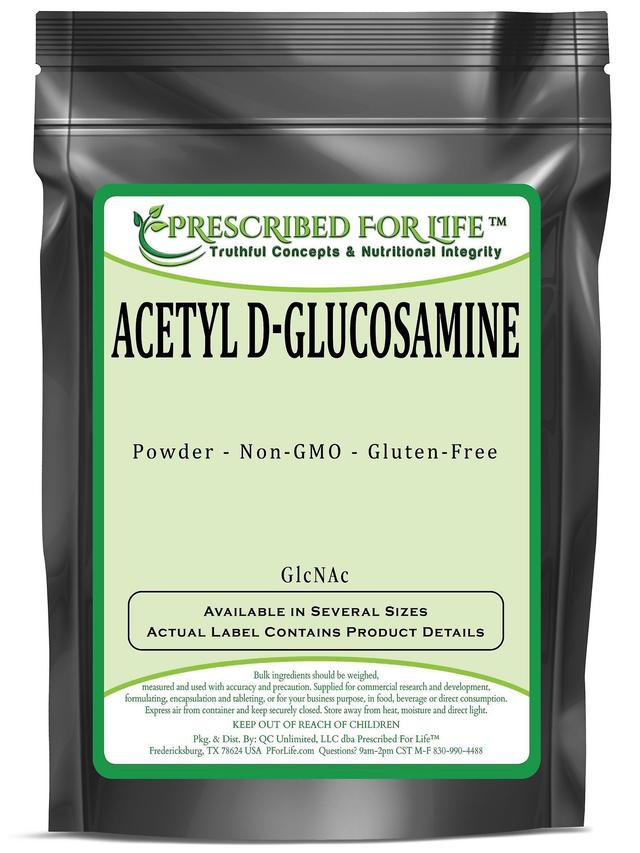 Prescribed For Life Acetil D-glucosamina - Derivado monosacarídeo de glicose (GlcNAc) 1 kg (2.2 lb) on Productcaster.