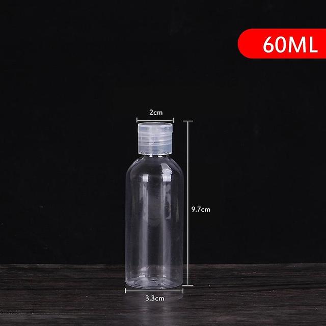 5-250ml Refillable Flasker Gjennomsiktig plast Parfyme Atomizer Tom Spray Bottle Portable Sprayer Atomizer Reise Tilbehør 60ml flasker on Productcaster.