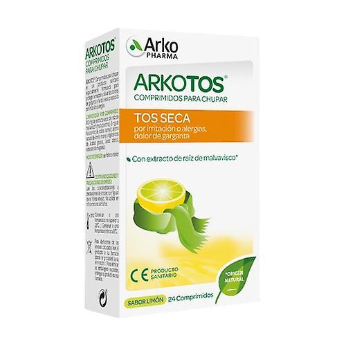 Arkopharma Arkotos Dry Cough 24 tablets (Lemon) on Productcaster.