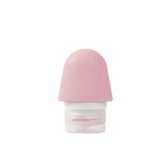 30/60/90ml Leak-proof Multi Volumes Portable Empty Lotion Bottle Facial Cream Refillable Storage Bot Pink on Productcaster.