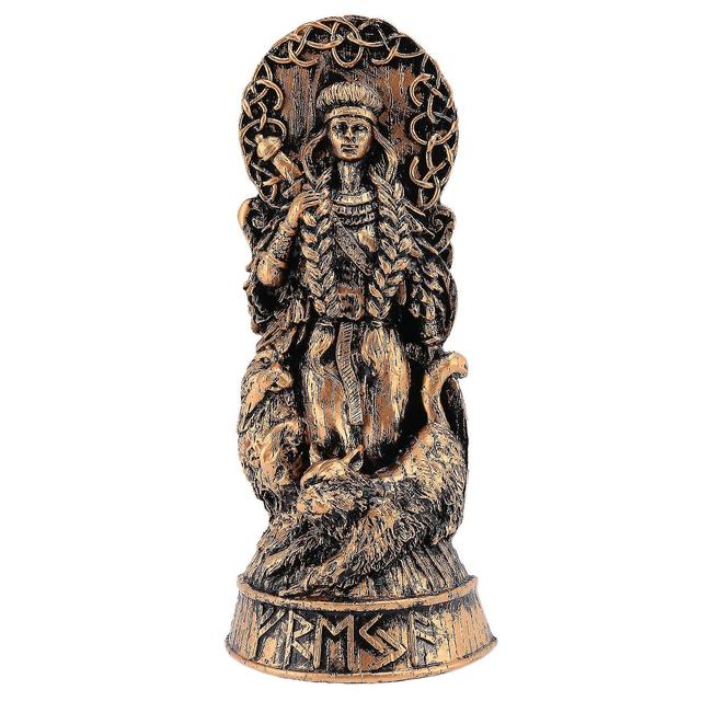 Standbeeld Goden Snijden Altaar Asatru God Goddes Sculptuur Scandinavische Pantheons-a on Productcaster.