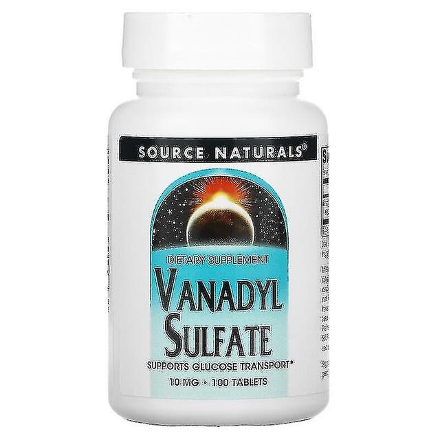 Bron Naturals Vanadyl Sulfaat 10mg 100 Tabletten on Productcaster.