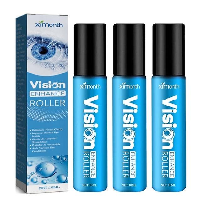 Quickly Restore Vision Treatment Eye Care Patch Vision Enhance Roller Improve Eye Relieve Help Sleeping Focus On Eye Health 3pcs on Productcaster.