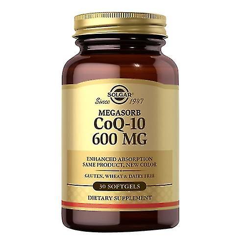 Solgar Megasorb CoQ-10, 600 mg, 30 S Geler (Förpackning med 3) on Productcaster.