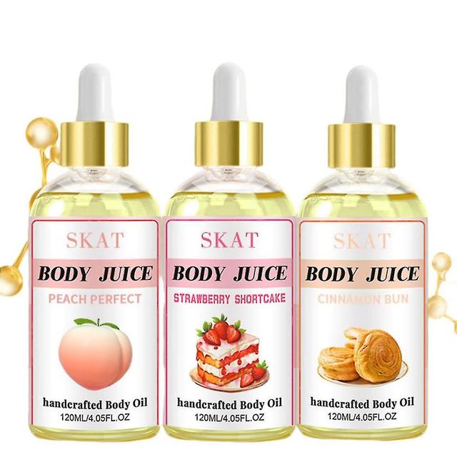 Plus Body Juice Oil Peach Perfect - Wildplus Body Juice Oil, per il corpo Sapore di pesca on Productcaster.