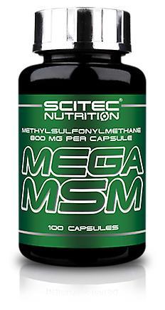 Scitec Nutrition Mega Msm 100 Capsules on Productcaster.