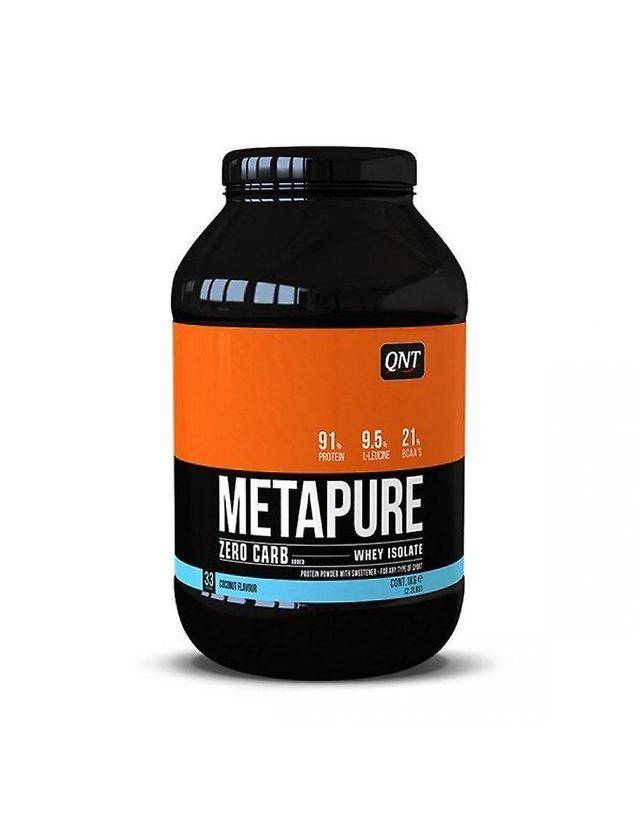 QNT Metapure Zero Carb Gordura Livre Whey Protein Isolate Muscle Powder Coco 2kg on Productcaster.