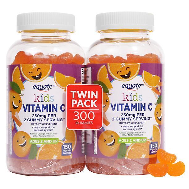 Equate kids' vitamin c gummies, 150 count, 2 pack on Productcaster.