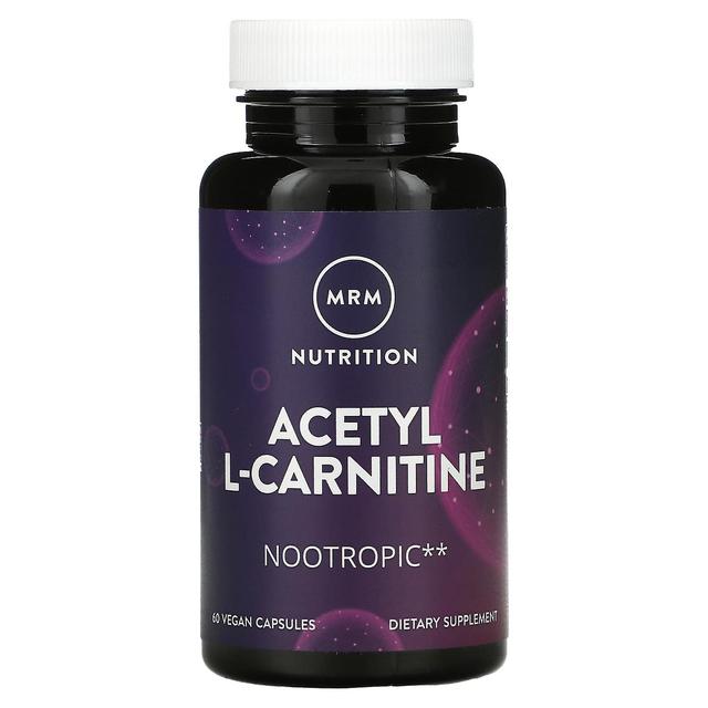 MRM Nutrition, Acetyl-L-Carnitin, 60 vegane Kapseln on Productcaster.