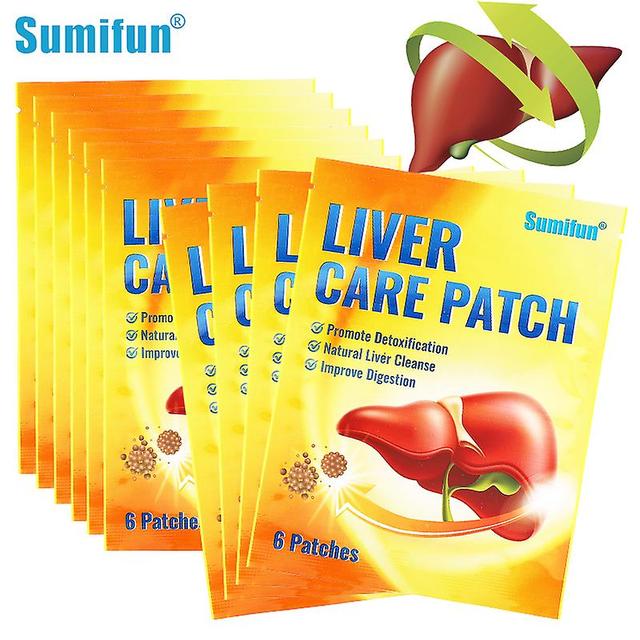 Sumifun Liver Cleanse Detox Medical Plaster Herbal Health Liver Care Protection Patch Dry Eyes Fatigue Relief Chinese Medicine 18Pcs in 3bags on Productcaster.