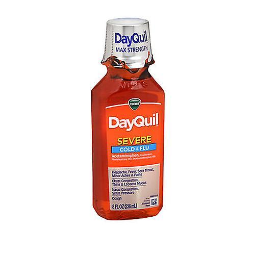 Vicks DayQuil Severe Cold Flu Liquid, 8 oz (Pack of 1) on Productcaster.