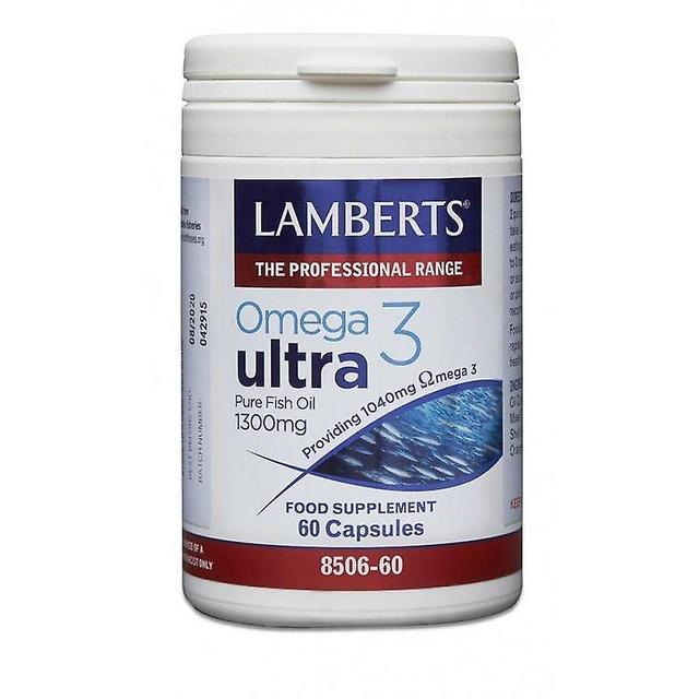 Lamberts Omega-3 Ultra Kapseln 60 (8506-60) on Productcaster.