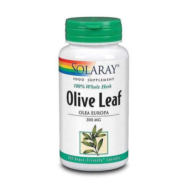 Solaray Olive Leaf 300mg Capsules 100 (1071) on Productcaster.