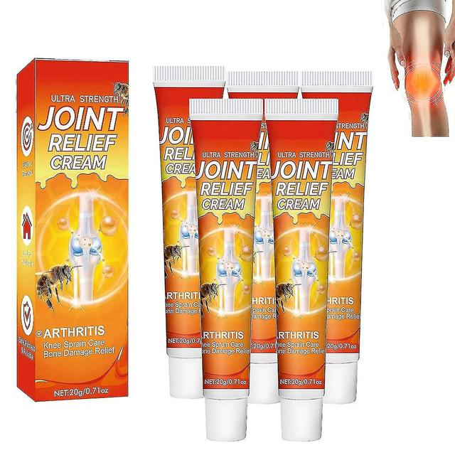 DWSM New Zealand Bee Venom Professional Care Gel, New Zealand Bee Venom Joint Relief Gel, Cream Gel For Bone And Joint Care --A 5Pcs on Productcaster.