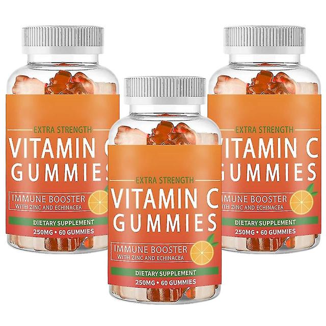 Gummy Vitamin C Gummy Supplement Vitamin C Gummy Bear Vitamin C Gummy Enhances Immunity And Strengthens Physical Fitness 3pcs on Productcaster.