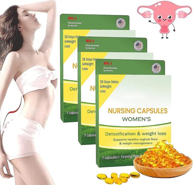 Mike Ultraslim Natural Detox Slimming Capsules, Ultraslim Detox Capsules, Instant Anti-itch Detox Tighten Nourish Vagina For Women 21pcs on Productcaster.