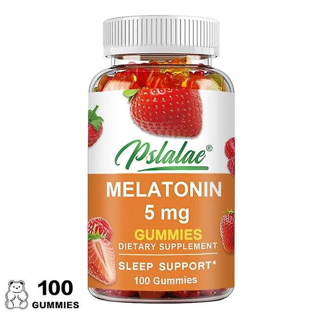 Eccpp Melatonin Gummies 5 Mg - Kosttillskott, sömnhjälp, främjar att somna snabbt och förbättra sömnkvaliteten 100 Gummies on Productcaster.