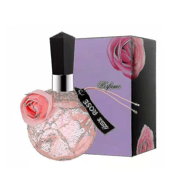 Francja Golden Temptation Lace Women Perfume, Perfumy feromonowe dla kobiet Attract Men Romantic Rose Glitter Różowy on Productcaster.