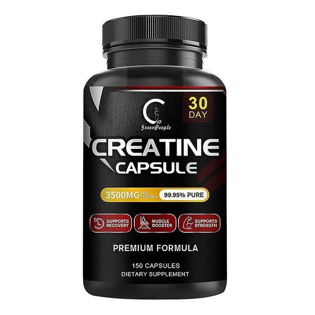 Hikig Creatine Monohydrate Capsule Build abdominal Muscle & Athletic endurance Muscle Whey protein for Gym 150pcs on Productcaster.