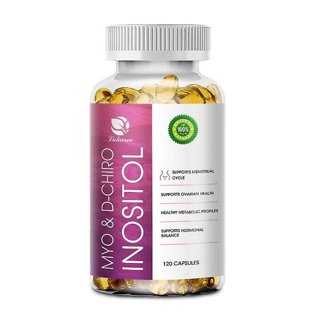 Hikig 600mg Myo-Inositol & D-Chiro Inositol ovarie sundhed supplement støtte fertilitet sundhed og hormonbalance for kvinder 120pcs on Productcaster.