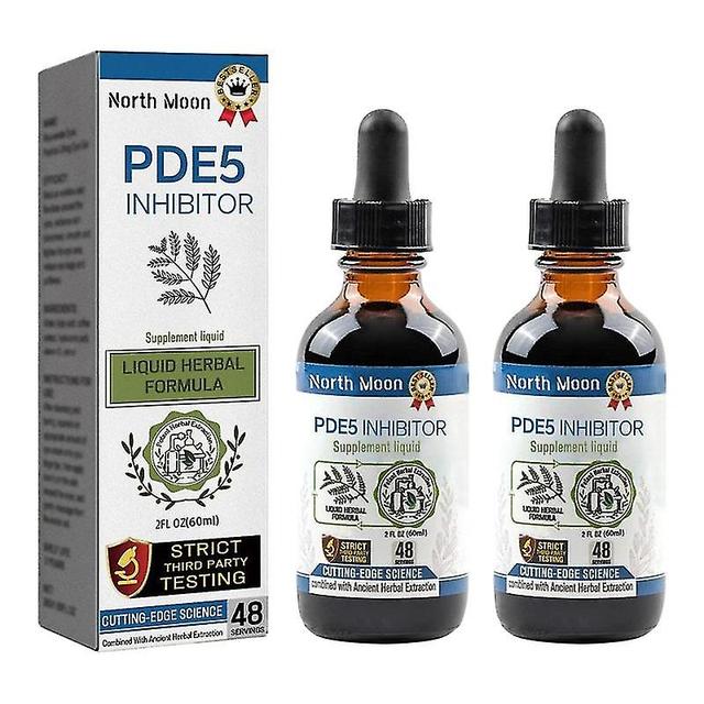 1/2/3pcs Pde5 Inhibitor Supplement Drops Stamina Endurance Strength Booster Happy Wife Secret DropsAA 2pcs on Productcaster.