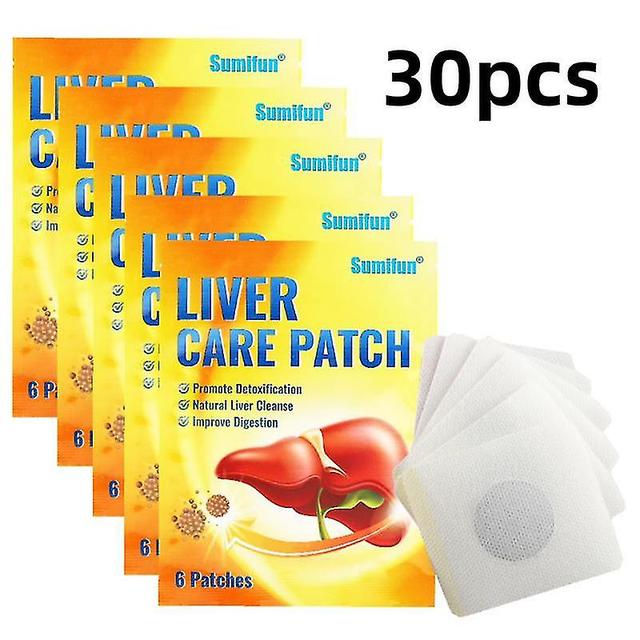 Liver Cleansing Patch Remove Bad Breath Promote Body Detoxification Improve Digestive Preventing Fatty Liver Health Care_PHC02 30pcs on Productcaster.