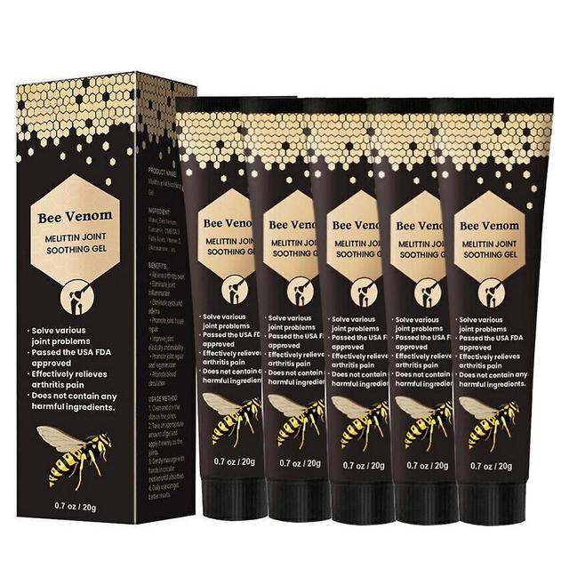 1-5X Wewersh New Zealand Bee Venom Joint Relief Gel 5pcs on Productcaster.