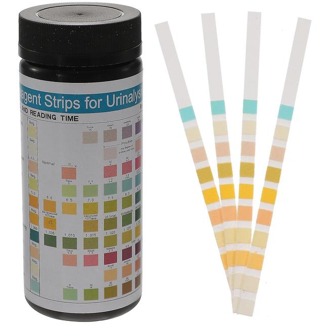 100 pcs Urine PH Test Strips Urinalysis Testing Strips Urine Protein Test Strips As Shown 10.8X0.5cm on Productcaster.