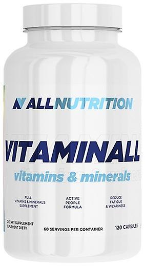 Allnutrition Vitaminall 120 Capsules on Productcaster.