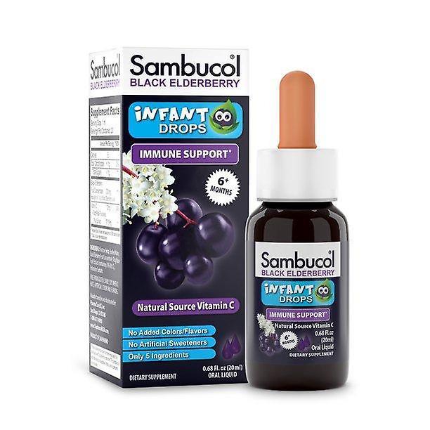 Sambucol black elderberry infant drops, .68 fl oz bottle on Productcaster.