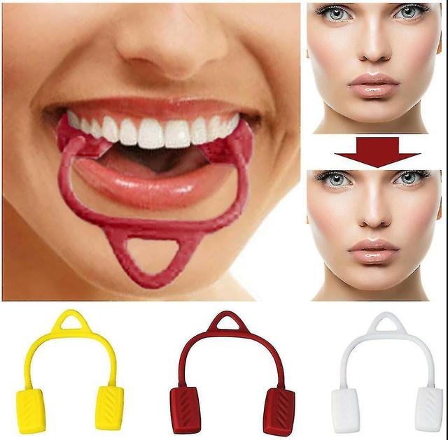 Hmwyv Hmwy-jaw Line Exerciser Facial Muscle Trainer Silicone Chew Anti-wrinkle(yellow) on Productcaster.