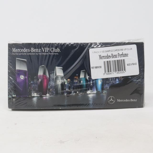 Mercedes-Benz Vip Club 100 Perfume Sample Cards / New 3.2 on Productcaster.