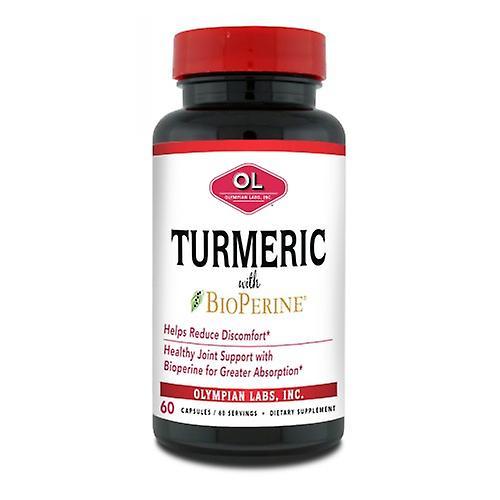 Olympian Labs Gurkemeje med Bioperine, 60 Count (Pakke med 1) on Productcaster.