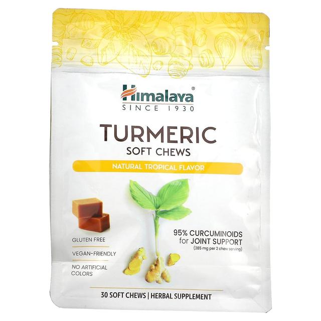 Himalaya, Turmeric Soft Chews, Natural Tropical, 30 Soft Chews on Productcaster.