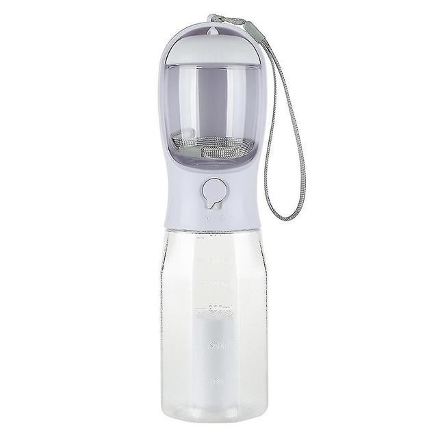 Scacv Bouteille d’eau portable pour chien 3 en 1 Distributeur d’eau multifonctionnel pour animaux de compagnie avec récipient alimentaire et sac à ... on Productcaster.