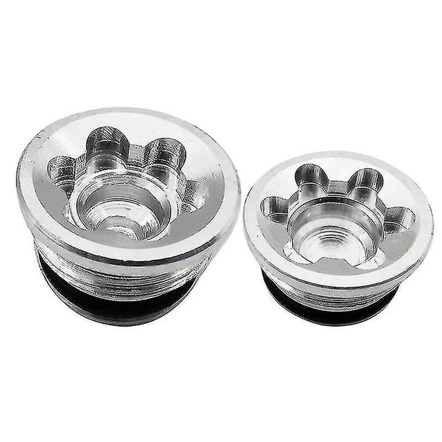 Piston Cover Big Small Bore Cap For Rx4- Min For - Mineral Oil Brake,silver on Productcaster.