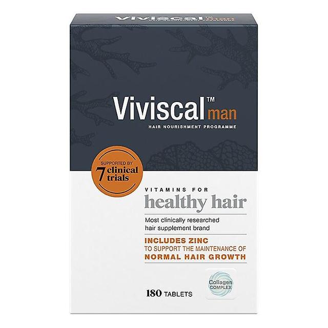 Viviscal Man Healthy Hair Vitamins 180 Tablets on Productcaster.