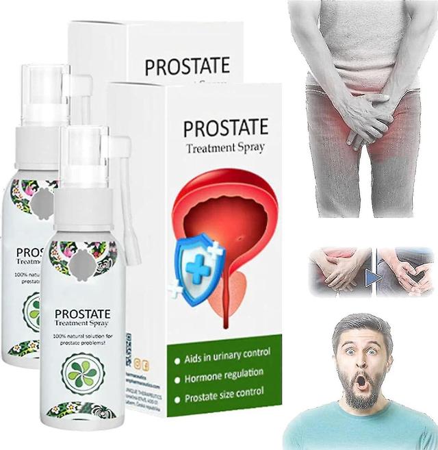 Sprej na ošetrenie prostaty, sprej na zdravie prostaty, prírodný bylinný sprej na prostatu Zachráňte zdravie prostaty Pokročilý doplnok prostaty 2 pcs on Productcaster.