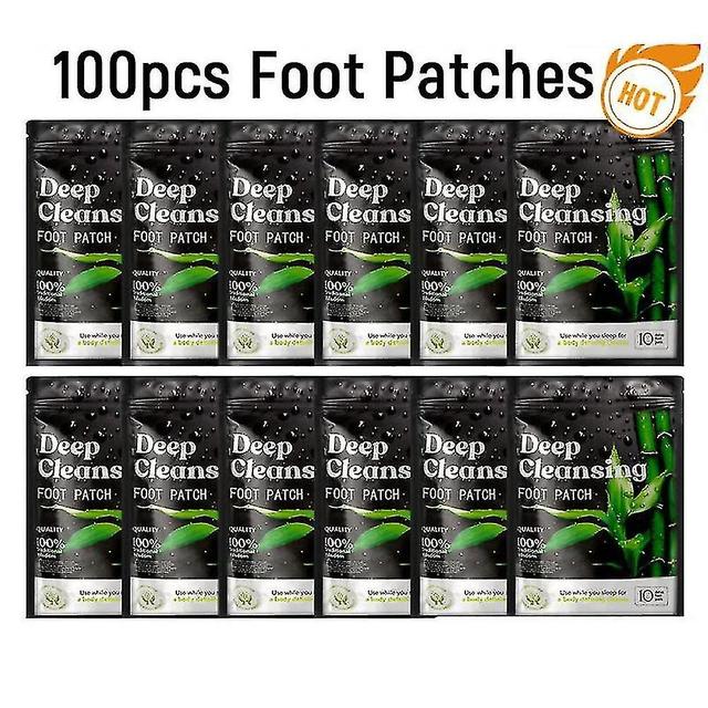 100/20pcs Detox Foot Patches Pads For Stress Relief And Deep Sleep Body 10PCS on Productcaster.