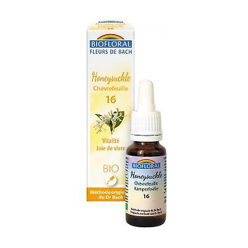 Biofloral Honeysuckle 20 ml kukka eliksiiri on Productcaster.