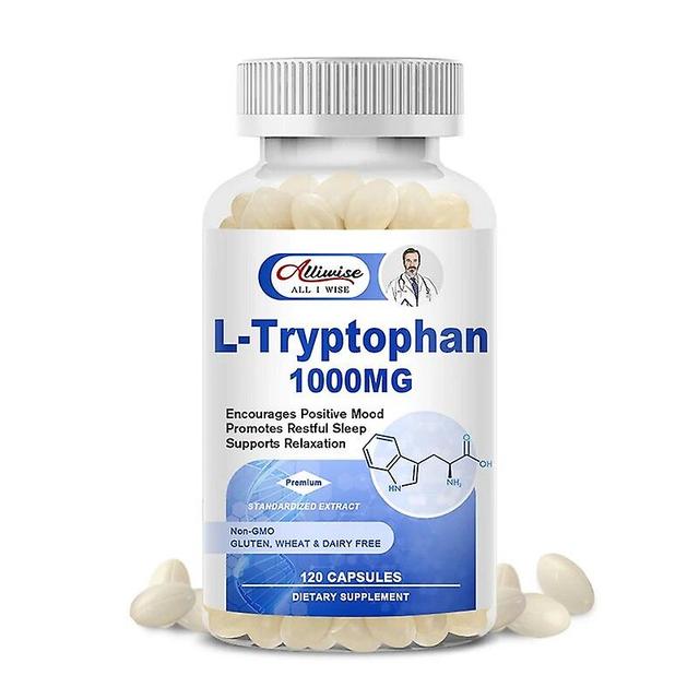 T-tryptophan Relieve Insomnia 1000mg Help Fall Asleep Quickly Improve Sleep Quality Improve Mood Relieve StressTIB TIB . 60pcs on Productcaster.