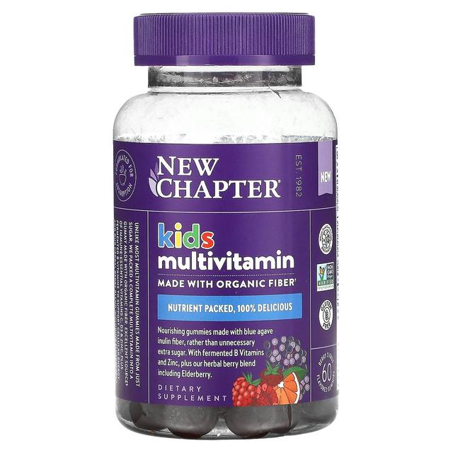 New Chapter, Kid's Multivitamin, Berry Citrus, 60 Gummies on Productcaster.