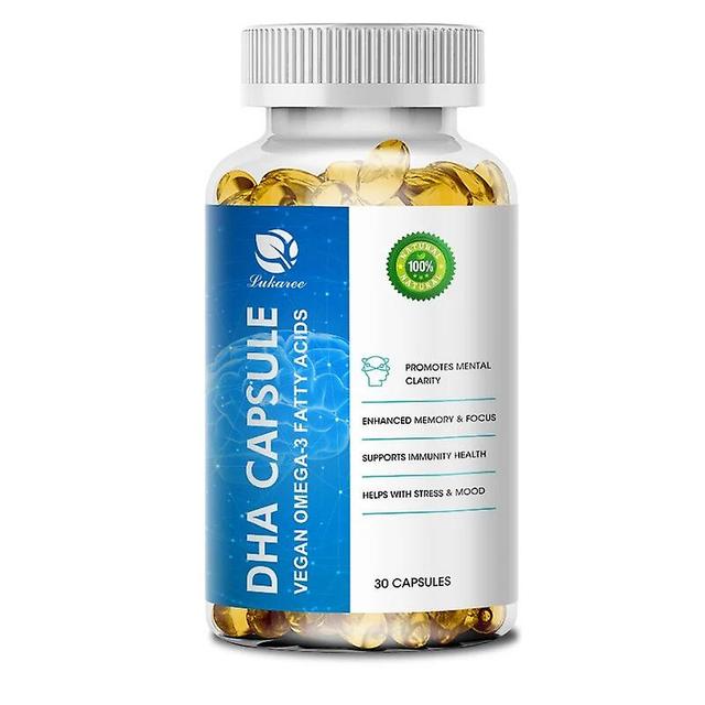 Visgaler DHA Capsules Brain Supplement Omega 3 Brain Intelligence and Nutrition Improve Memory and Focus Brain Health 30pcs on Productcaster.