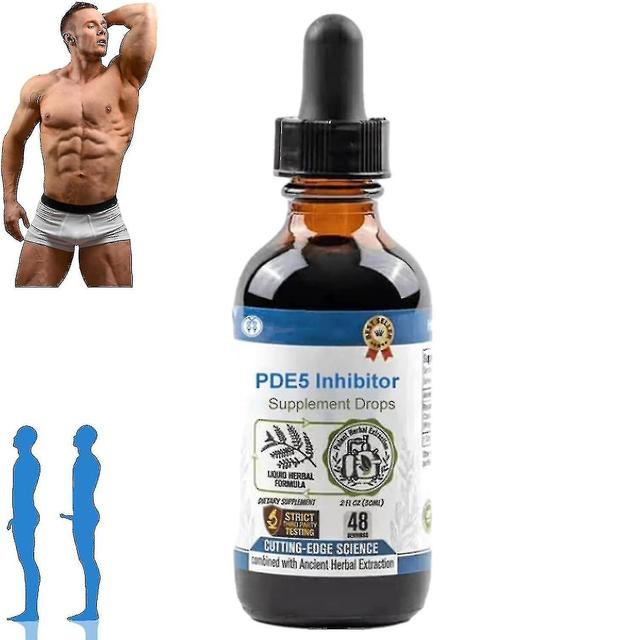 Pde5 Drops, Men's Drops, Natural Male Strengthening Drops, Secret Drops For Strong Men, Improving Hardness And Enduranceyy.11 2 Pcs on Productcaster.