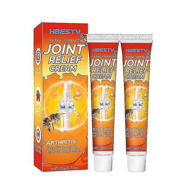 1-3pcs New Zealand Bee Venom Joint And Bone Therapy Cream Bone Relief Cream D365 2pcs on Productcaster.