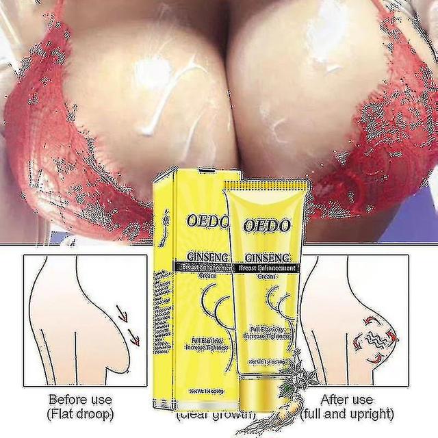 Ginseng Breast Enlargement Cream Full Elasticity Breast Enhancer Increase Tightness Big Bust Body Cream Breast Tira Care natural health on Productcaster.