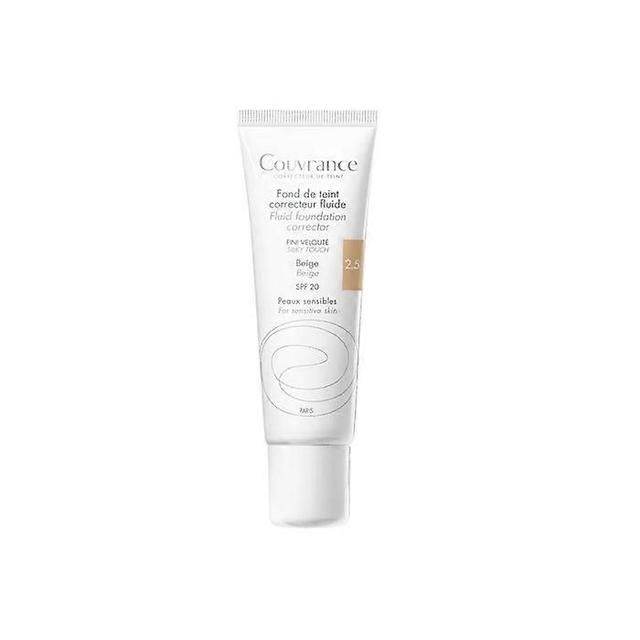 Avène Couvrance Fluid Foundation Korrektoren 2,5 beige 30ml on Productcaster.