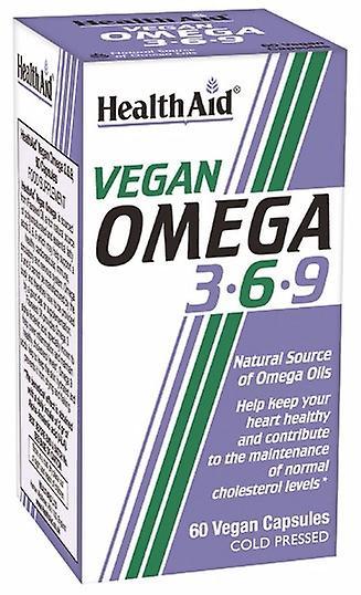 Health Aid Vegan Omega 3 - 6 - 9, 60 Capsules on Productcaster.