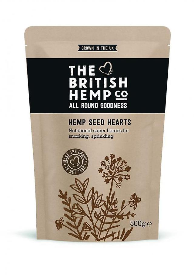 The british hemp co hemp seed hearts 500g on Productcaster.