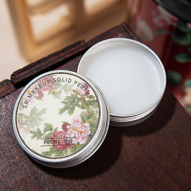 Duqi Solid Perfume, Portable Pocket Balm Perfume, Women Solid Perfume Natural Fragrance Parfum Elegant Women's Gift Peony on Productcaster.